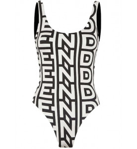 Fendi Двусторонний слитный купальник Fendi by Marc Jacobs