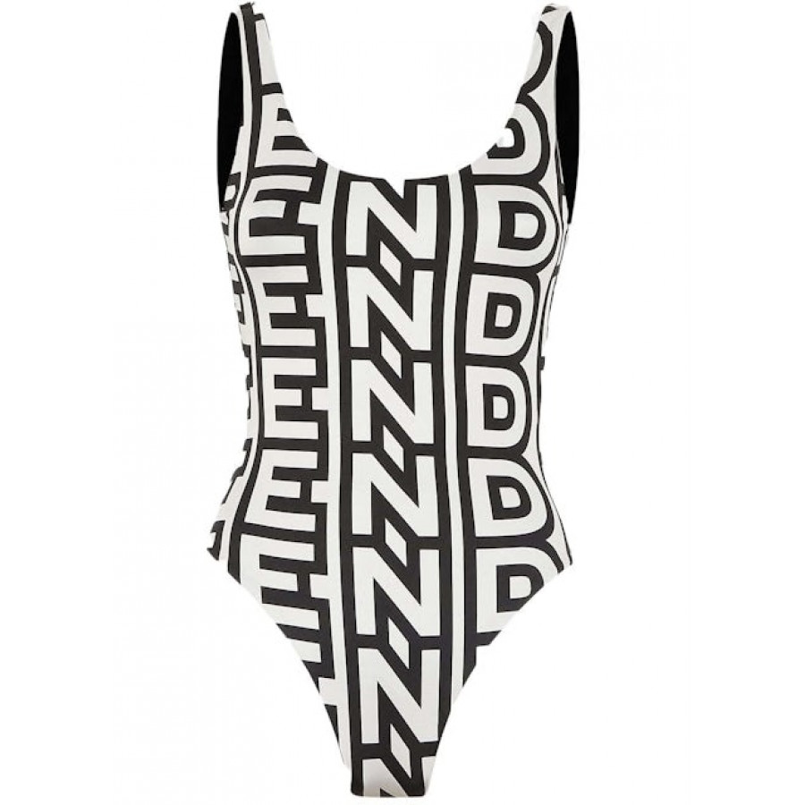 Fendi Двусторонний слитный купальник Fendi by Marc Jacobs