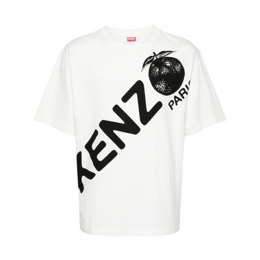 Kenzo Хлопковая футболка с логотипом