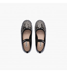 Miu miu Атласные балетки