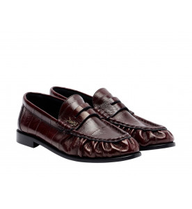 Saint Laurent Кожаные пенни-лоферы Le Loafer Cassandre
