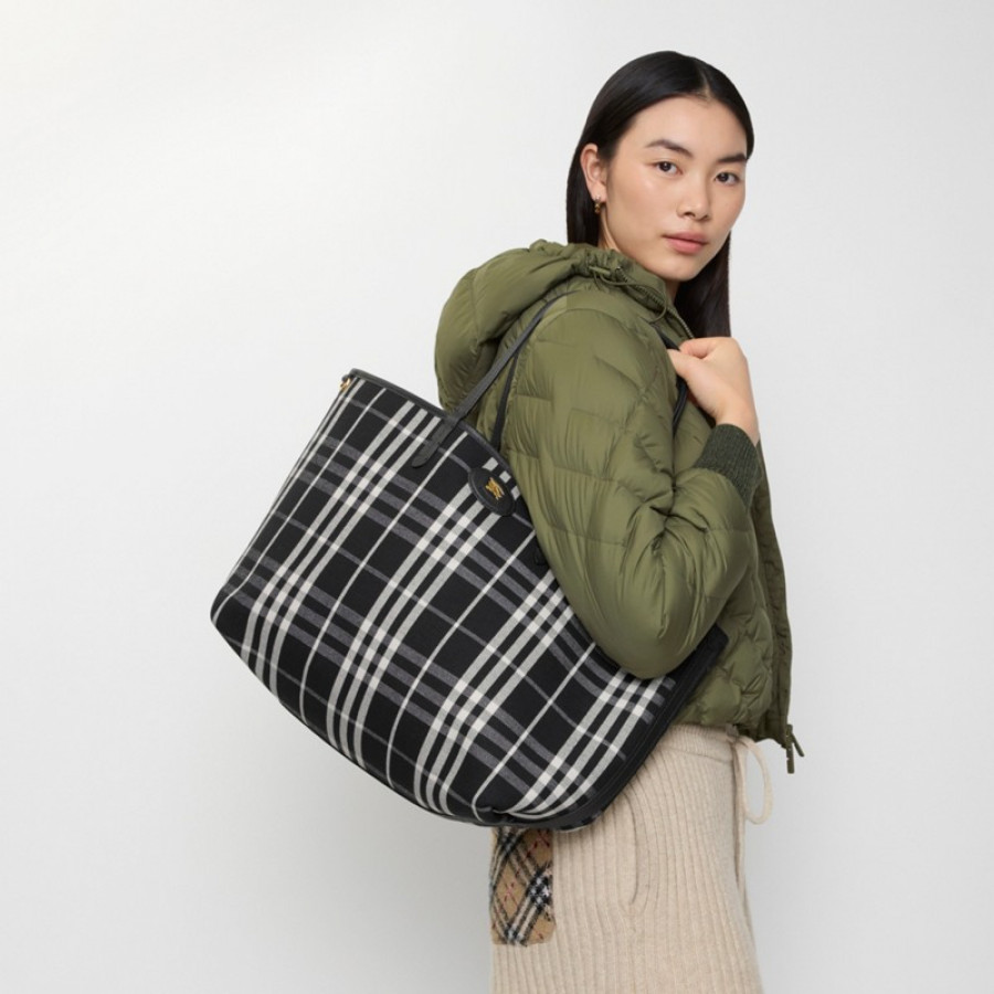 Burberry Двусторонняя сумка-тоут Bloomsbury среднего размера<br>