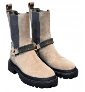 Brunello Cucinelli Замшевые ботинки