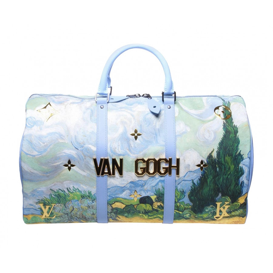 LOUIS VUITTON Дорожная сумка Louis Vuitton x Jeff Koons Keepall 45