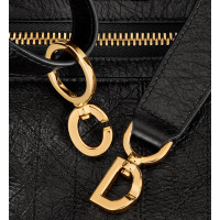 Dior Сумка D-Journey среднего размера из мятой телячьей кожи
