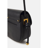 Pinko Маленькая сумка кросс-боди Saddle из кожи с декоративными узлами