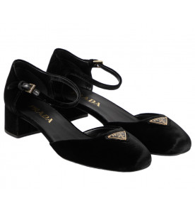 Prada Бархатные туфли