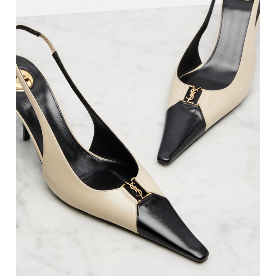 Saint Laurent Кожаные туфли Babylone Breteuil