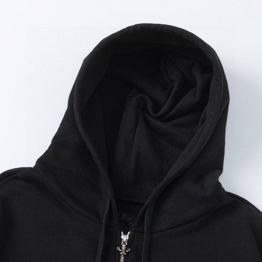 CHROME HEARTS Толстовка с капюшоном Harris Teeter на молнии