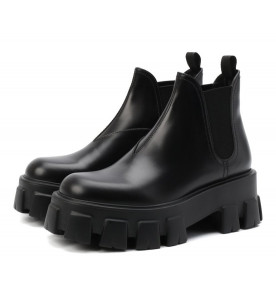 Prada Кожаные ботинки Monolith