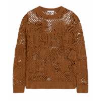Max Mara Вышитый хлопковый джемпер
