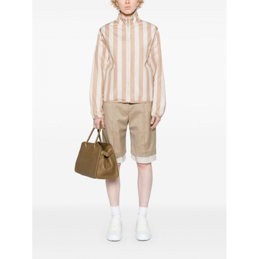 Fendi Двусторонняя полосатая куртка