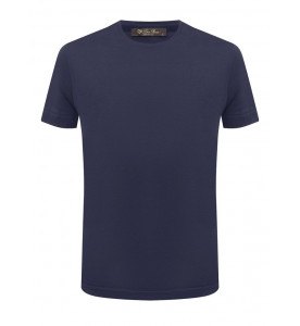 Loro Piana Футболка из шелка и хлопка