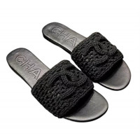 CHANEL Шлепанцы