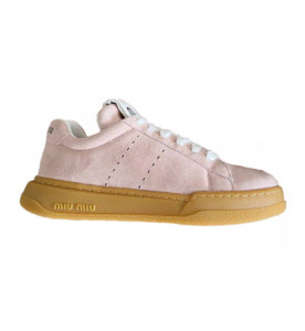 Miu Miu Замшевые кроссовки