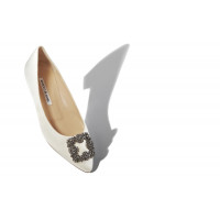 Manolo Blahnik Туфли-лодочки 'Hangisi' на плоской подошве