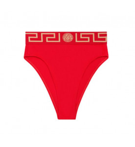Versace ПЛАВКИ БИКИНИ С ВЫСОКОЙ ТАЛИЕЙ И КАЙМОЙ GRECA