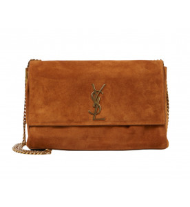 Saint Laurent Двусторонняя сумка через плечо Kate Medium
