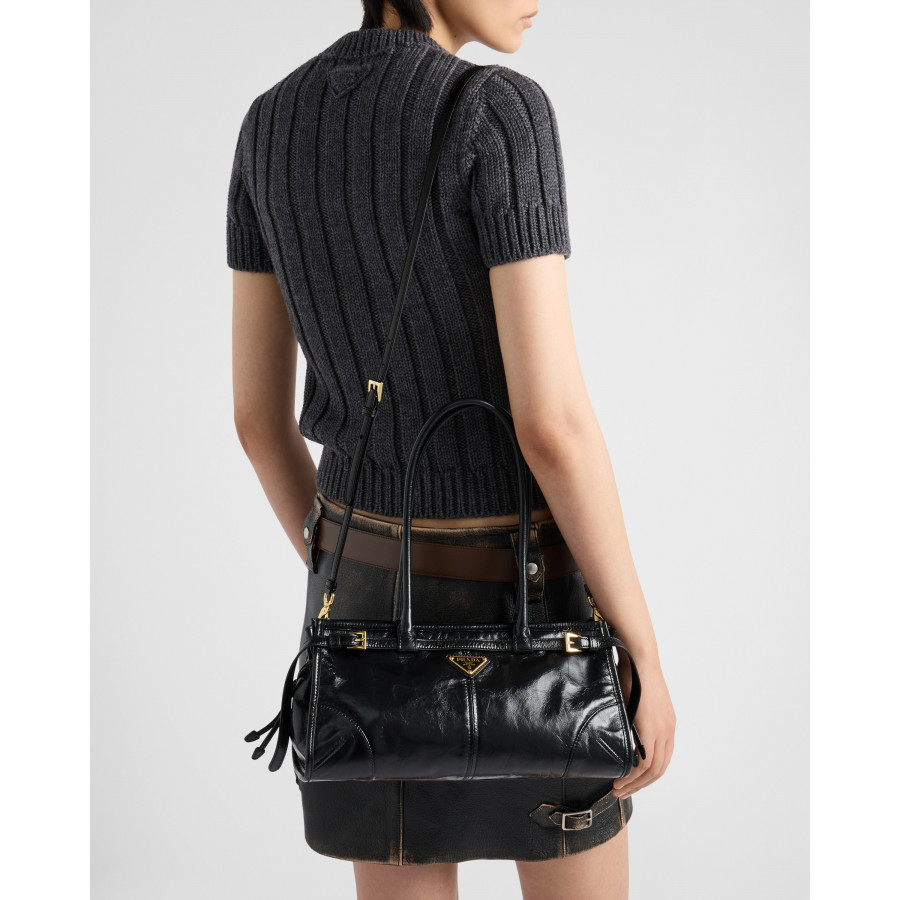 Prada Кожаная сумка Bonnie среднего размера