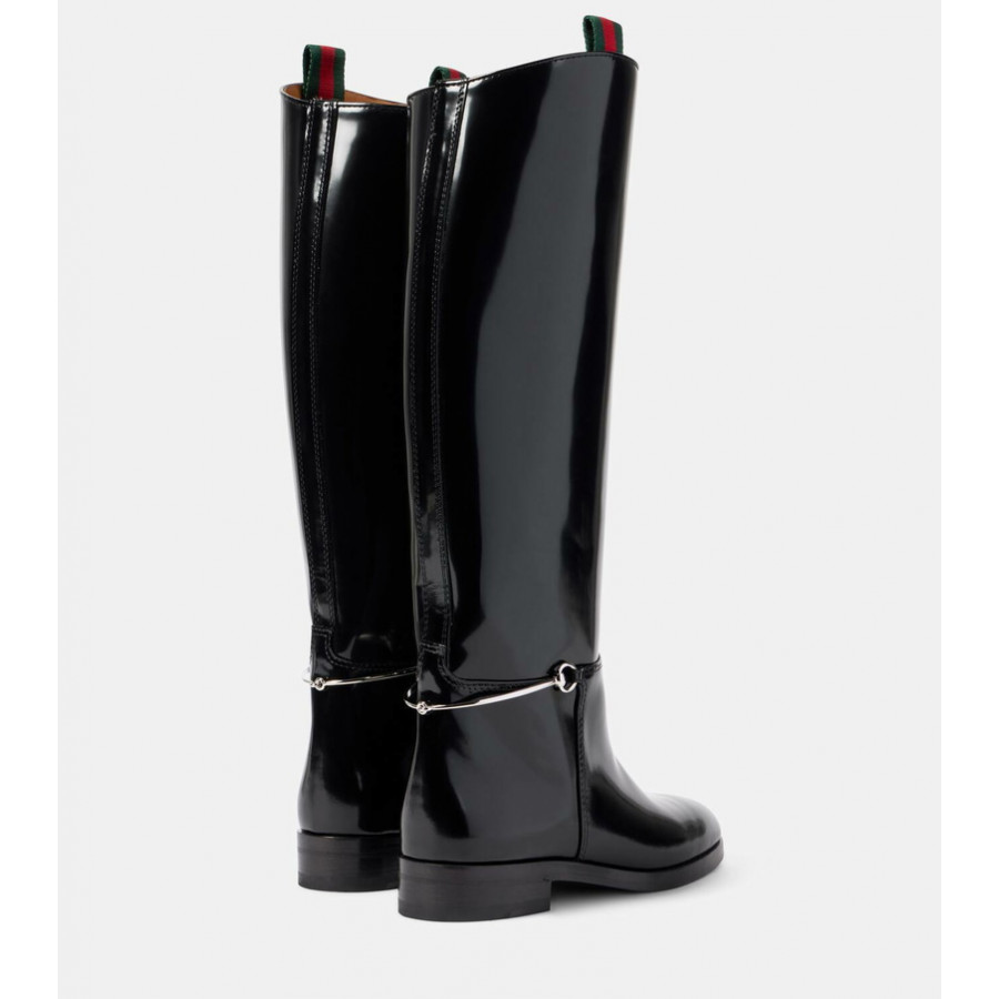 Gucci ЖЕНСКИЕ САПОГИ С УЗКОЙ ДЕТАЛЬЮ HORSEBIT