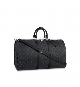 LOUIS VUITTON Keepall 55 с плечевым ремнем
