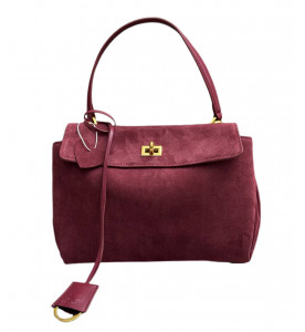 Balenciaga ЗАМШЕВАЯ СУМКА RODEO SMALL