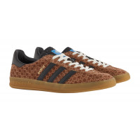 Adidas x Gucci Лимитированные кеды Adidas x Gucci Gazelle “Original GG Beige Brown Black”