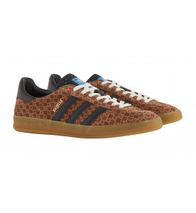 Adidas x Gucci Лимитированные кеды Adidas x Gucci Gazelle “Original GG Beige Brown Black”