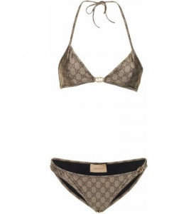 Gucci Купальник раздельный с логотипом GG