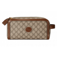Gucci НЕСЕССЕР С ПЕРЕПЛЕТЕННЫМИ БУКВАМИ G