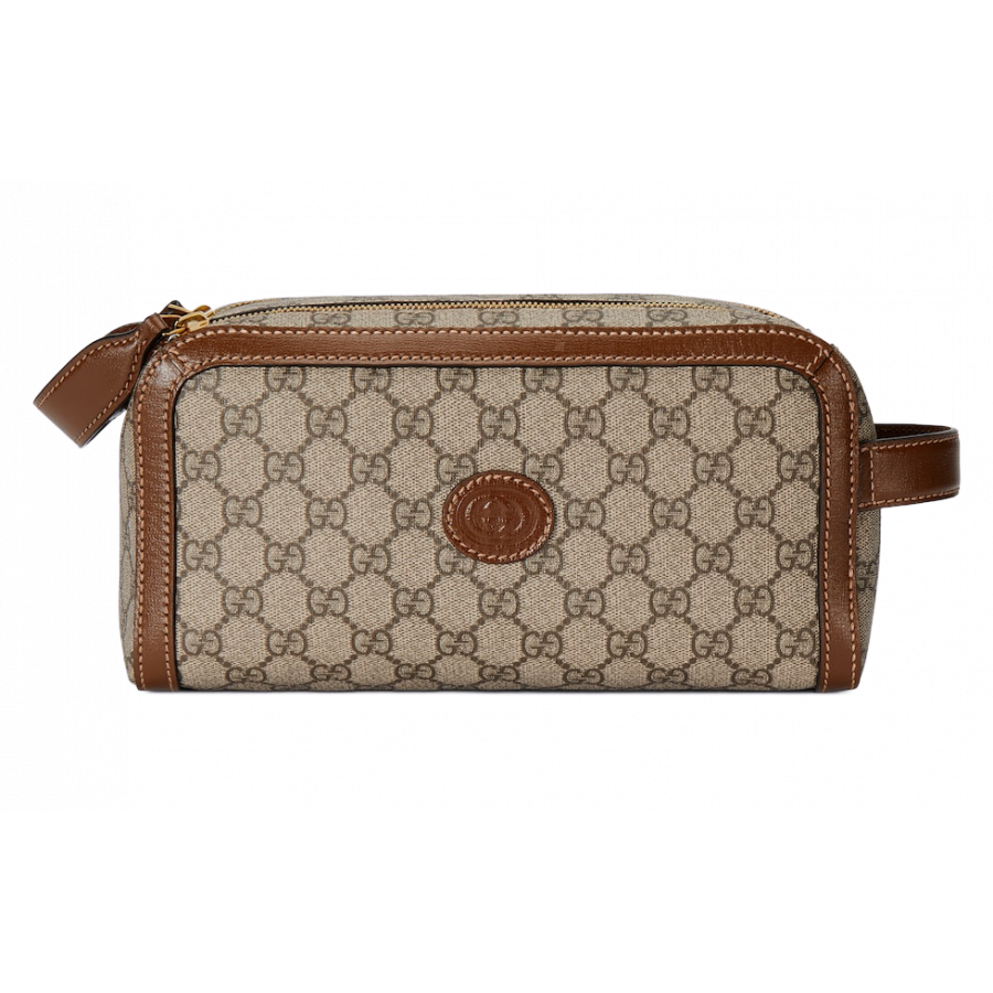 Gucci НЕСЕССЕР С ПЕРЕПЛЕТЕННЫМИ БУКВАМИ G
