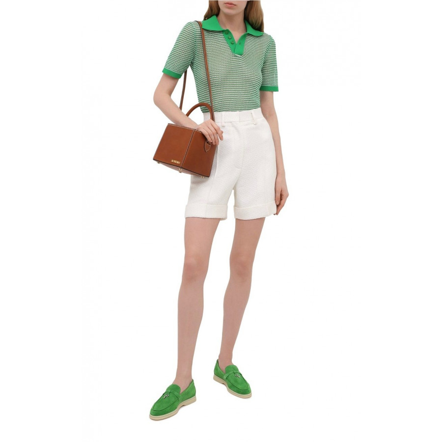 Loro Piana Замшевые лоферы Summer Charms Walk