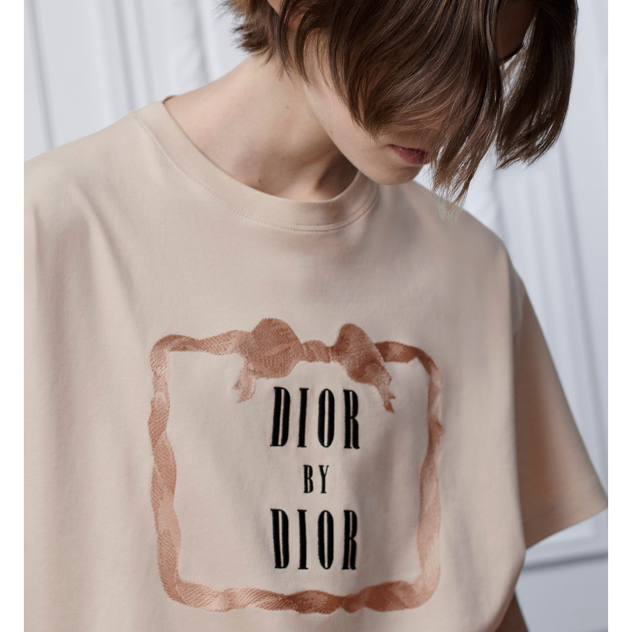 Dior Укороченная футболка свободного кроя