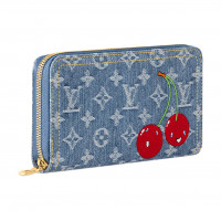 Louis Vuitton Кошелек Мураками с вишневым монограммным принтом