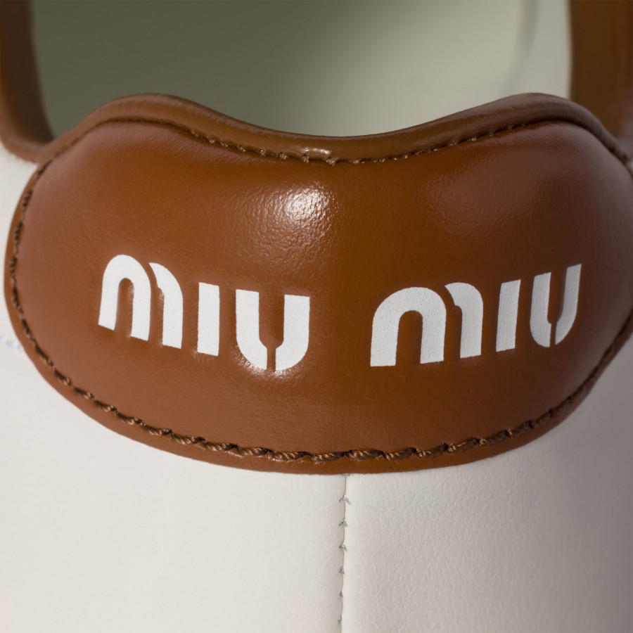 Miu Miu Кожаные кроссовки