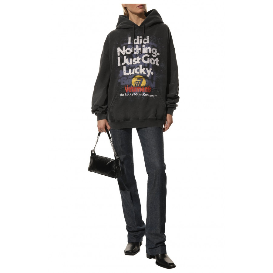 VETEMENTS Хлопковое худи