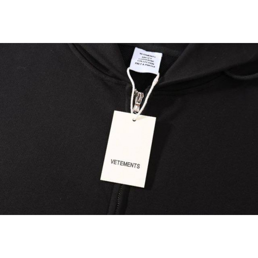VETEMENTS Хлопковая толстовка