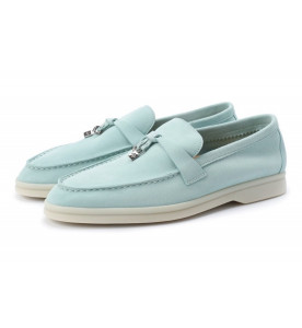 Loro Piana Замшевые лоферы Summer Charms Walk