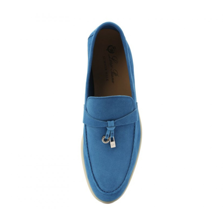 Loro Piana Замшевые лоферы Summer Charms Walk