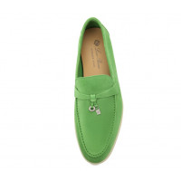 Loro Piana Замшевые лоферы Summer Charms Walk