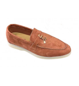 Loro Piana Замшевые лоферы Summer Charms Walk