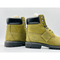 Timberland ЗИМНИЕ БОТИНКИ 6 WATERPROOF X BEE LINE RUBBER TOE OLIVE BLACK