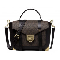 Michael Kors Cумка-сэтчел Manhattan Medium Logo