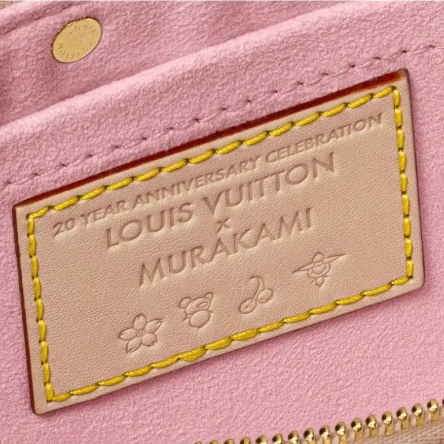 Louis Vuitton Сумка-кошелек Takashi Murakami Cherry Blossom Sakura Brown