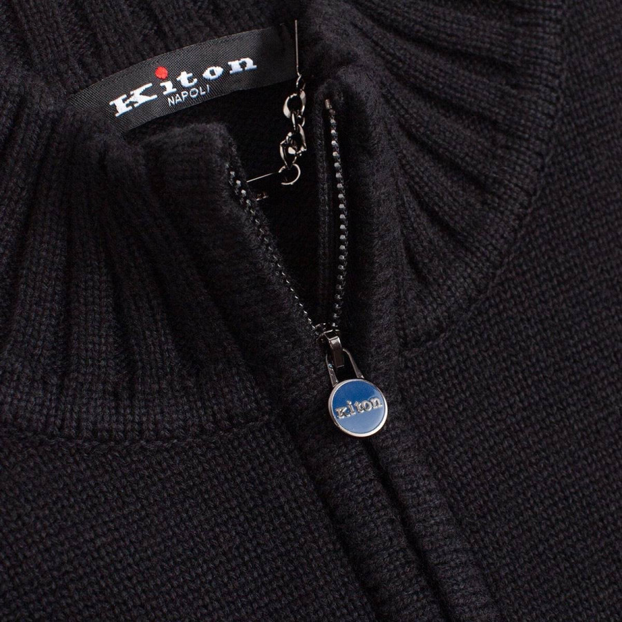 Kiton Джемпер на молнии