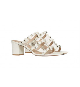 Valentino БОСОНОЖКИ ROCKSTUD ИЗ ТЕЛЯЧЬЕЙ КОЖИ