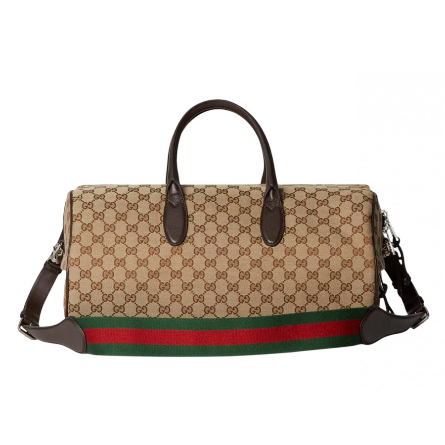 Gucci МАЛЕНЬКАЯ СПОРТИВНАЯ СУМКА GG CANVAS