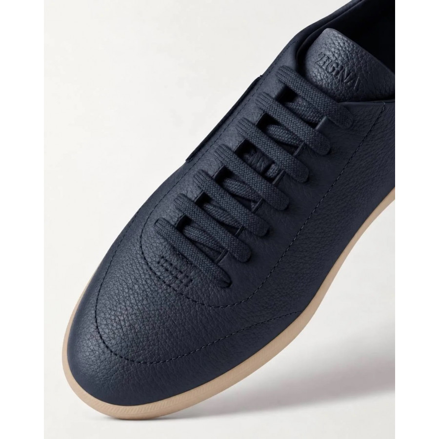Zegna Кожаные кеды