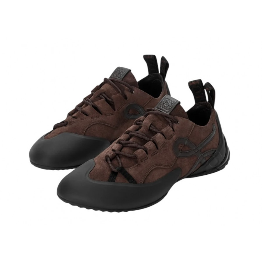 Loewe Кроссовки Grip из замши и кожи<br>