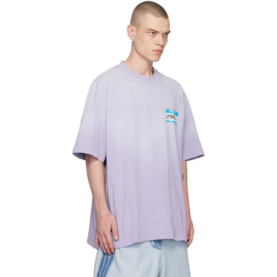 VETEMENTS Футболка «My Name Is»